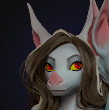 Anthro bat character